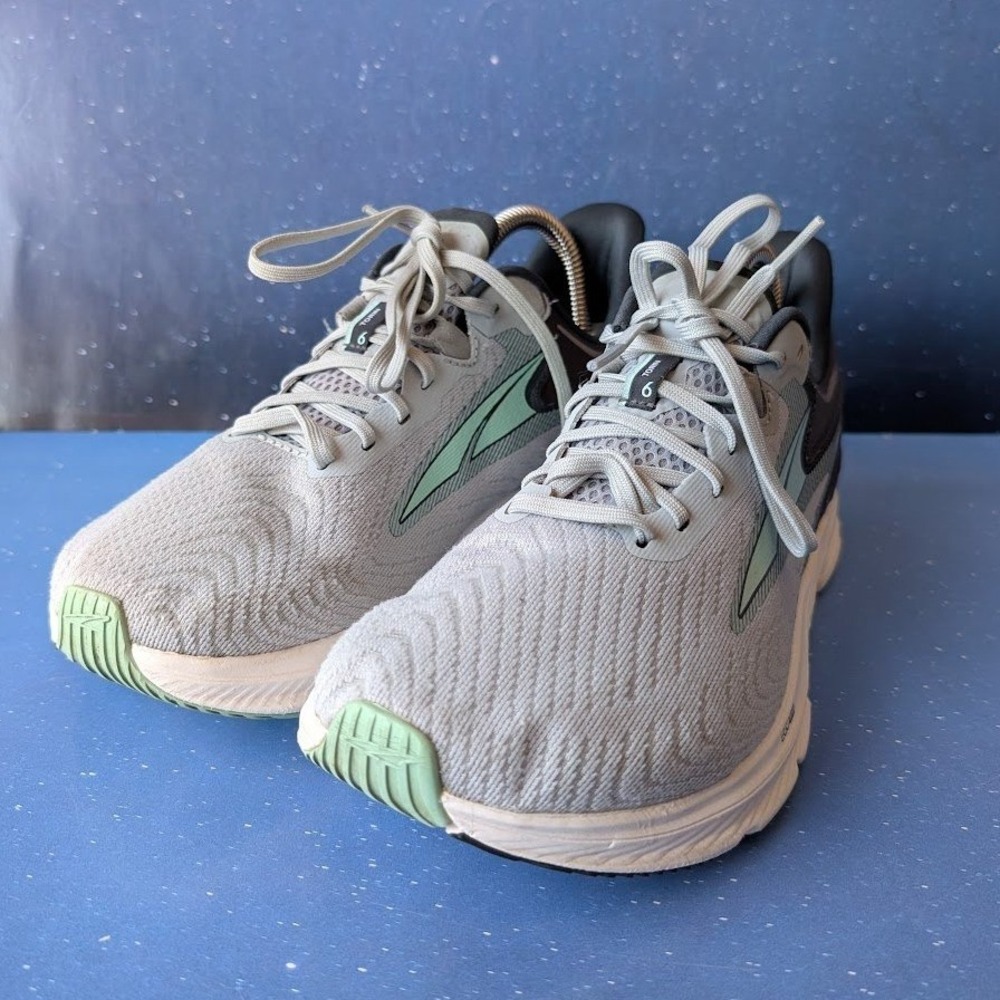 Altra Torin 6 Running Shoes Womens Size 9 Grey Mint AL0A7R782201